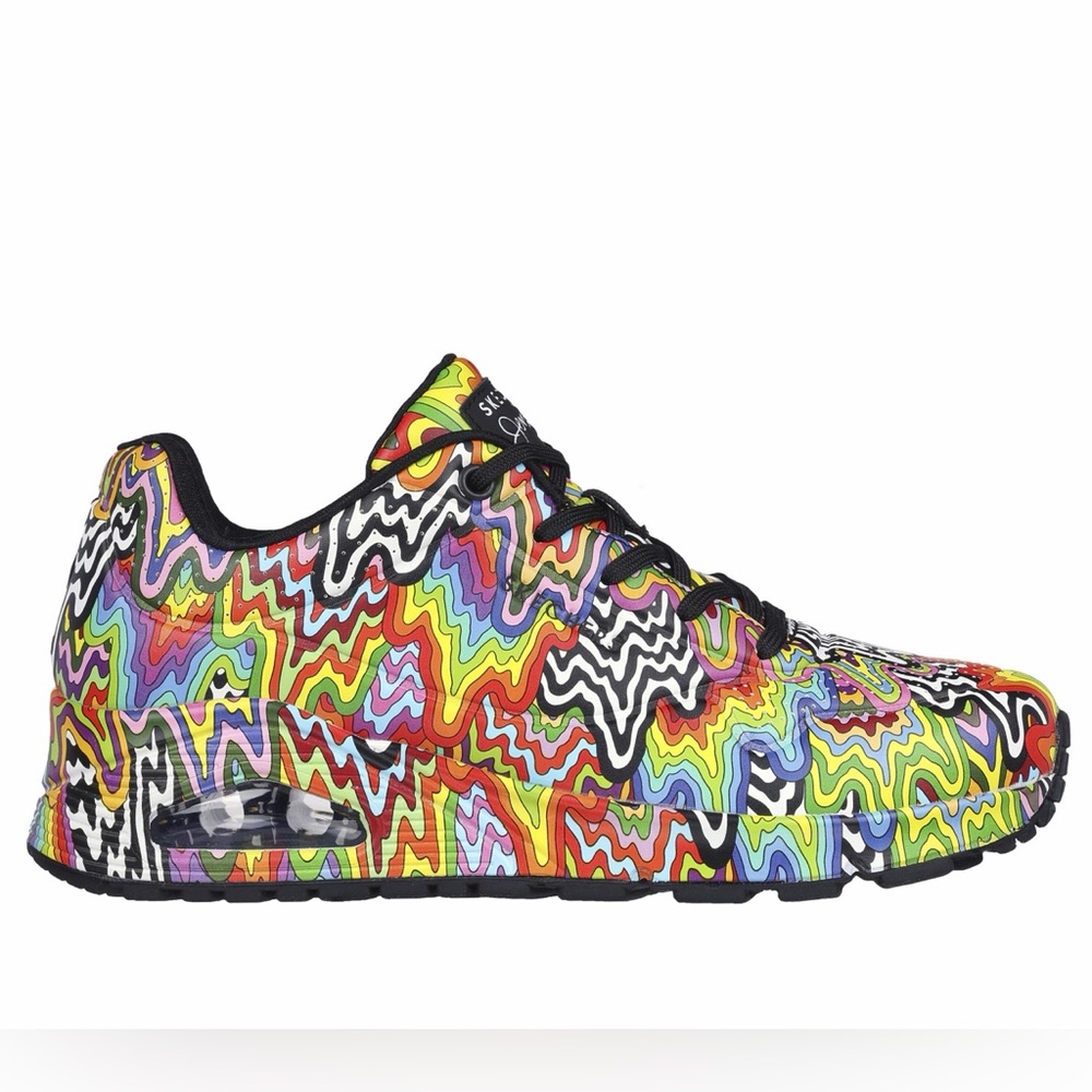Jen Stark Skechers Uno Infinite Drip Shoes - Picture 2 of 9